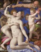 Agnolo Bronzino An Allegory (mk08) oil painting on canvas